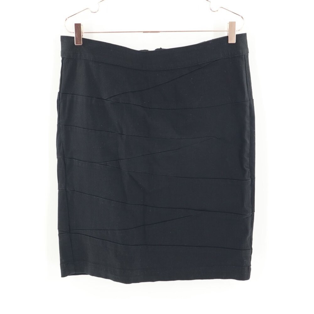 Lane Bryant‎ Skirt Women 14 Black Business Career Professional Officegoth NWT